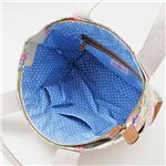 CATH KIDSTON�i�L���X�L�b�h�\���j �c�^�g�[�g TALL TOTE WITH LEATHER 244701�EChiswick Flower Stone �摜3