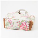 CATH KIDSTON�i�L���X�L�b�h�\���j �c�^�g�[�g TALL TOTE WITH LEATHER 244701�EChiswick Flower Stone �摜4