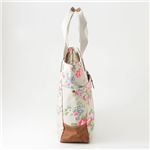 CATH KIDSTON�i�L���X�L�b�h�\���j �c�^�g�[�g TALL TOTE WITH LEATHER 244701�EChiswick Flower Stone �摜5