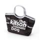 kitson(キットソン) スパンコールコスメティックバッグ(SEQUIN COSMETIC TOTE)KSG0146 Black×White - 縮小画像1