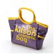 kitson（キットソン） コスメティック バッグ KSG0152・Purple×Ywllow