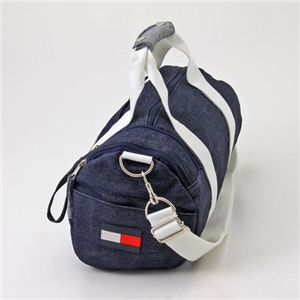 TOMMY HILFIGER（トミーフィルフィガー） デニム ミニボストンバッグ MINI DUFFLE HARBOUR P