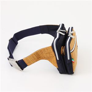 Orobianco(オロビアンコ) ボディバッグ GIACOMINO 10 TEK NYLON+BALIC Blu/Naturale
