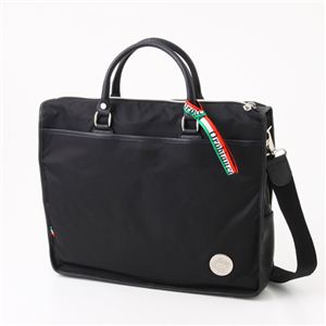 Orobianco（オロビアンコ）　ブリーフケース PIZIATTA SLIM NYLON Nero/Nero