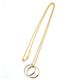 DOLCE＆GABBANA（ドルチェ＆ガッバーナ） ネックレス ダブルリング Gold WAC501 W0001 87583
