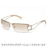 クリスチャン ディオール(CHRISTIAN DIOR) サングラス Asian Fitting LY1 J2-3YG/1M/ライトブラウングラデーション×ライトゴールド