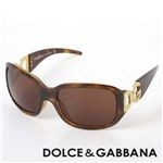 DOLCE��GABBANA�ʥɥ����&���åС��ʡ˥��󥰥饹 6017B-502/73���֥饦��ߥ٥å������������