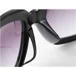 Black Flys�i�u���b�N�t���C�Y�j �T���O���X MC FLYTTON-S BLACK/SMOKE G �X���[�N�O���f�[�V�����~�u���b�N �摜3