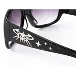 Black Flys�i�u���b�N�t���C�Y�j �T���O���X MC FLYTTON-S BROWN LAMI/AMBER G �u���E���~�u���E�� �摜3