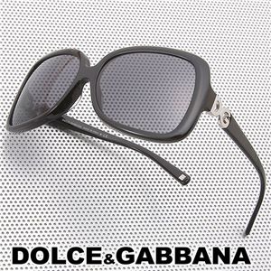 DOLCE＆GABBANA（ドルチェ＆ガッバーナ） サングラス／スモーク×ブラック - 拡大画像