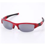 OAKLEY(�������꡼) ��FLAK JACKET�� ��˥��å������󥰥饹 FLAK JACKET-LIP STICK RED/BK���֥�å��ߥ�å�
