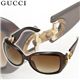 グッチ(GUCCI) サングラス アジアンフィッティング 2991F-AMI/CC/ブラウングラデーション×クリアグレー&ブラック