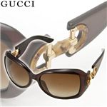 �O�b�`(GUCCI) �T���O���X �A�W�A���t�B�b�e�B���O 2991F-AMI/CC�^�u���E���O���f�[�V�����~�N���A�O���[&�u���b�N