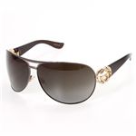 グッチ(GUCCI) サングラス 2834-1ZC/N1/ダークスモークグラデーション×ガンメタル