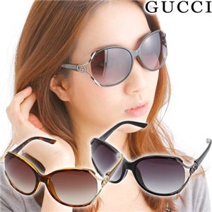 GUCCI(グッチ) サングラス 3116K-791/CC/ブラウングラデーション×ベッコウ&ゴールド