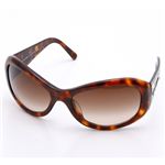 ブルガリ(BVLGARI) サングラス 8012BA-851/13/ブラウングラデーション×ベッコウ&スワロフスキー