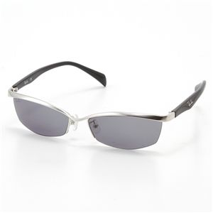 Rayban(レイバン) サングラス 3376-049/71/スモーク×マットシルバー - 拡大画像