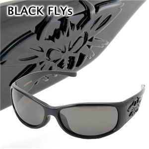 Black Flys�i�u���b�N�t���C�Y�j �Ό������Y �T���O���X FLY DIMENSION-BLACK/SMOKE POLA �摜�P