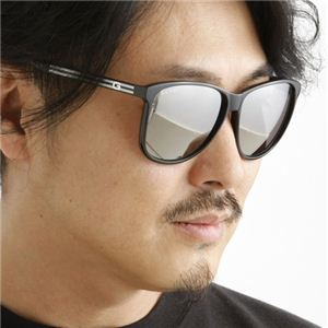 Gucci（グッチ） サングラス 1636-D28/T4 スモークミラー×ブラック
