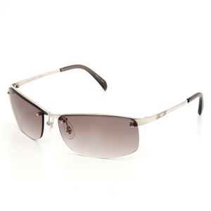 POLICE（ポリス） チタンフレーム アジアンフィッティング サングラス 8595J-528G スモークグラデーション×シルバー - 拡大画像