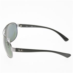 RayBan（レイバン） サングラス 3386-004／9A ダークグリーンスモーク×ガンメタル＆ブラック