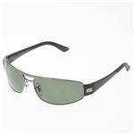 RayBan(レイバン) サングラス 3395-004/9A ダークグリーンスモーク×ガンメタル&ブラック RayBan(レイバン) サングラス 3395-004/9A ダークグリーンスモーク×ガンメタル&ブラック