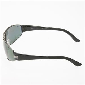 RayBan（レイバン） サングラス 3395-004／9A ダークグリーンスモーク×ガンメタル＆ブラック