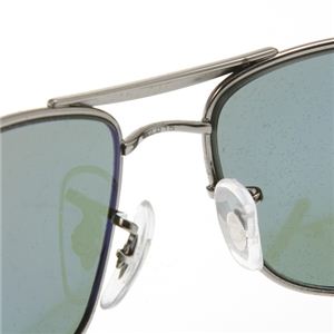RayBan（レイバン） サングラス 3395-004／9A ダークグリーンスモーク×ガンメタル＆ブラック