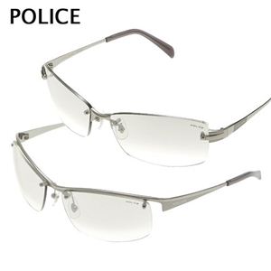 POLICE（ポリス） サングラス 8596J-583X クリアグラデーション×シルバー