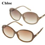 Chloe（クロエ） アジアンフィッティング サングラス 2278-02 ブラウングラデーション×クリアブラウン