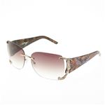 Ed Hardy�ʥ��ɥϡ��ǥ����� ���󥰥饹 BUTTERFLYGIRL-GOLD �֥饦�󥰥�ǡ������ߥ������