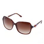 BVLGARI(ブルガリ) ビジュー サングラス 8069BA-851/13 ブラウングラデーション×ベッコウ