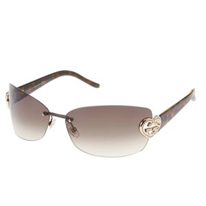 Gucci（グッチ） サングラス 4201-DSN／CC／ブラウングラデーション×ブラウン＆ゴールド（ベッコウ）
