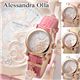 Alessandra Olla(アレッサンドラ・オーラ) レディース クマフェイス型チャーム入り ウォッチ AO-516-PK/ピンク - 縮小画像2