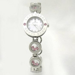 ANNE CLARK（アンクラーク） 腕時計 天然1Pダイヤモンド ムービングカラーストン レディース ブレスウォッチ AT1008-17