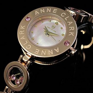 ANNE CLARK(アンクラーク) 腕時計 天然1Pダイヤモンド ムービングカラーストン レディース ブレスウォッチ AT1008-17PG ANNE CLARK(アンクラーク) 腕時計 天然1Pダイヤモンド ムービングカラーストン レディース ブレスウォッチ AT1008-17PG