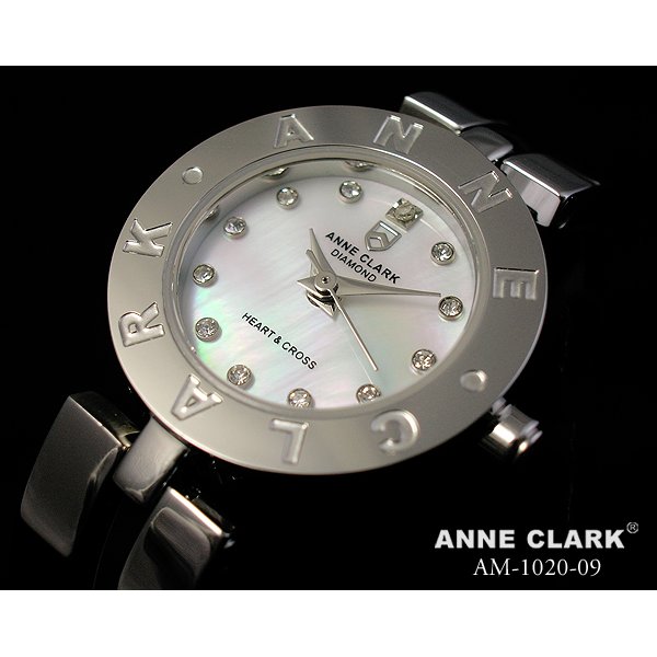 ANNE CLARK(アン・クラーク)レディース腕時計 AM1020-09 【愛らしいスイング・チャームがキラリ☆】f00