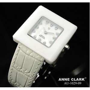 ANNE CLARK(アンクラーク) レディース ベルトウォッチ AU1029-09/ホワイト - 拡大画像