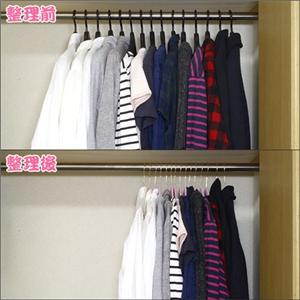 すべりにくいスリムハンガー30本組 グレー 3枚目 すべりにくいスリムハンガー30本組 グレー 3枚目