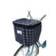 チェック自転車前カゴカバー - 縮小画像2