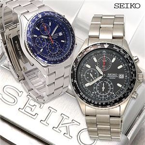 SEIKO(セイコー) パイロットクロノ SND253／ブラック