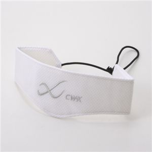 ワコールブランド CW-X(シーダブリューエックス) ネッククーラー ホワイト - 拡大画像