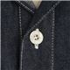 アメリカ軍WW2 デニムワークジャケット ワッペン刺繍付き ネイビー S（36） - 縮小画像4