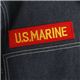 アメリカ軍WW2 デニムワークジャケット ワッペン刺繍付き ネイビー S（36） - 縮小画像6
