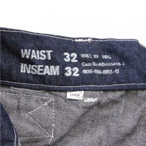 米軍 WW2デニムワークパンツ ネイビー 32 米軍 WW2デニムワークパンツ ネイビー 32