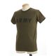 アメリカ軍ARMYオバーダイビンテージTシャツ オーバーダイオリーブ M