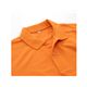 無地鹿の子ポロシャツ オレンジ 3L - 縮小画像2