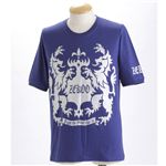 「ZEKOO」5分袖Tシャツ ミッドナイトブルーM