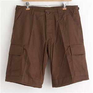 アメリカ軍 BDU カーゴショートパンツ/迷彩服パンツ(Mサイズ) ブラウン(レプリカ) b04