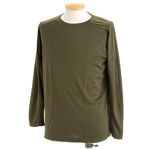 極寒地対策JSDF採用クールナイスロングTシャツ XL オリーブ